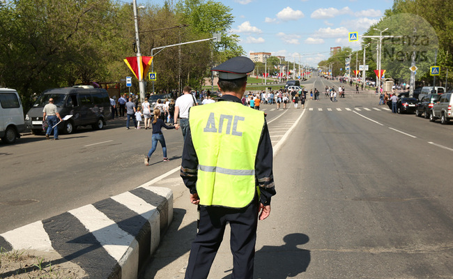 В Пензе с 7 по 9 мая временно изменят схему организации дорожного движения. Фото из архива ИА «PenzaNews»