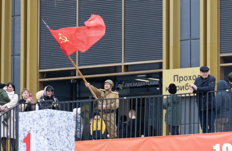 В спорткомплексе «Президентский» состоялось масштабное праздничное мероприятие «День Победы на века!»