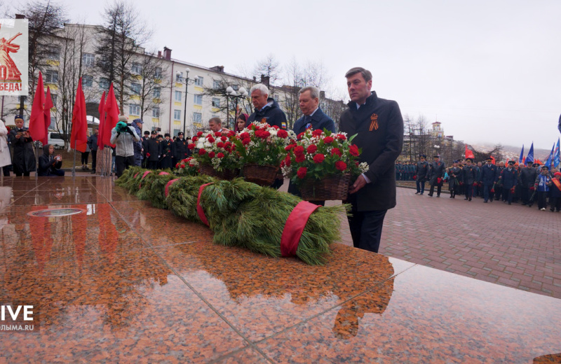 Церемония памяти участников Великой Отечественной войны состоялась в сквере Победы (Видео)